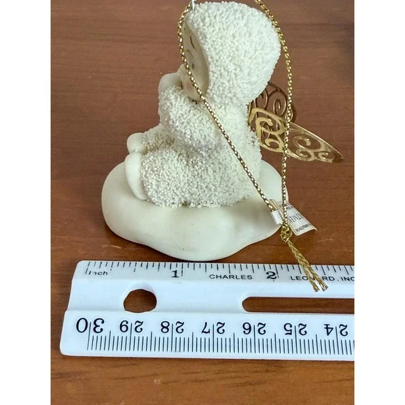 Vtg Dept 56 Snowbabies Ornaments 1986 "Angelic Wishes" 2001 Retired "Starshine" - Picture 11 of 11